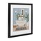 Stupell Industries Unwind and Refresh Bathtub Framed Print Under Glass, design by Cat Thurman Designs